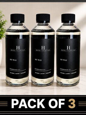 2 Pack My Way 500ml Diffuser Oil Inspired By 1 Hotel Miami , Hotel Collection